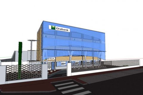 Orabank Gabon I Accompagnement retail design agence siège Libreville